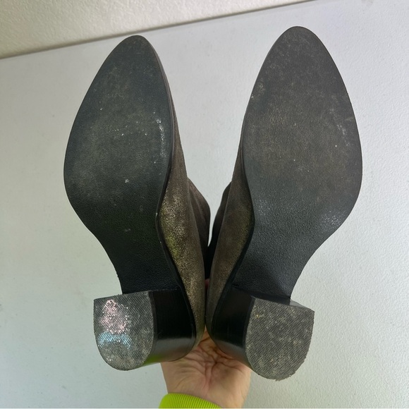 Diba True metallic shimmer booties KARMA size 10 - Picture 7 of 8